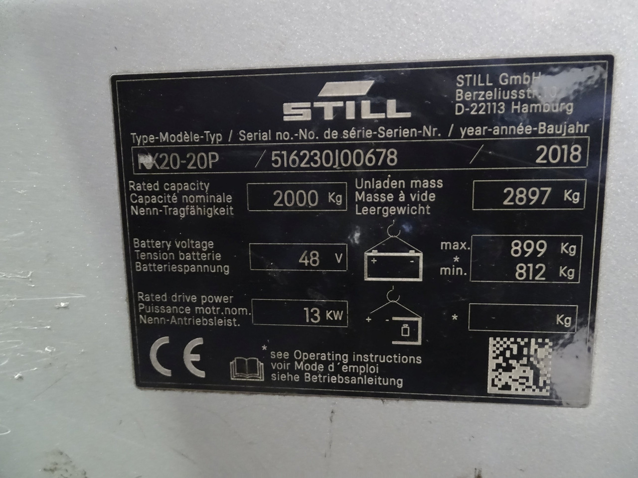 STILL RX20-20P - Electric forklift: picture 5 STILL RX20-20P - Electric forklift: picture 5