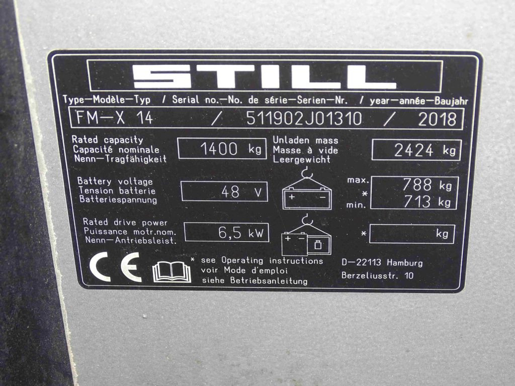 Still FM-X14 - Reach truck: picture 5 Still FM-X14 - Reach truck: picture 5