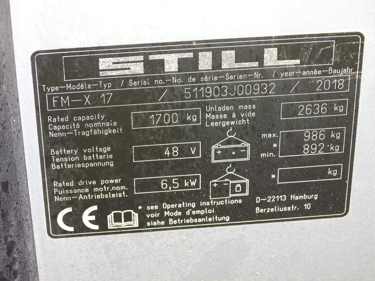 Still FM-X17 - Reach truck: picture 5 Still FM-X17 - Reach truck: picture 5