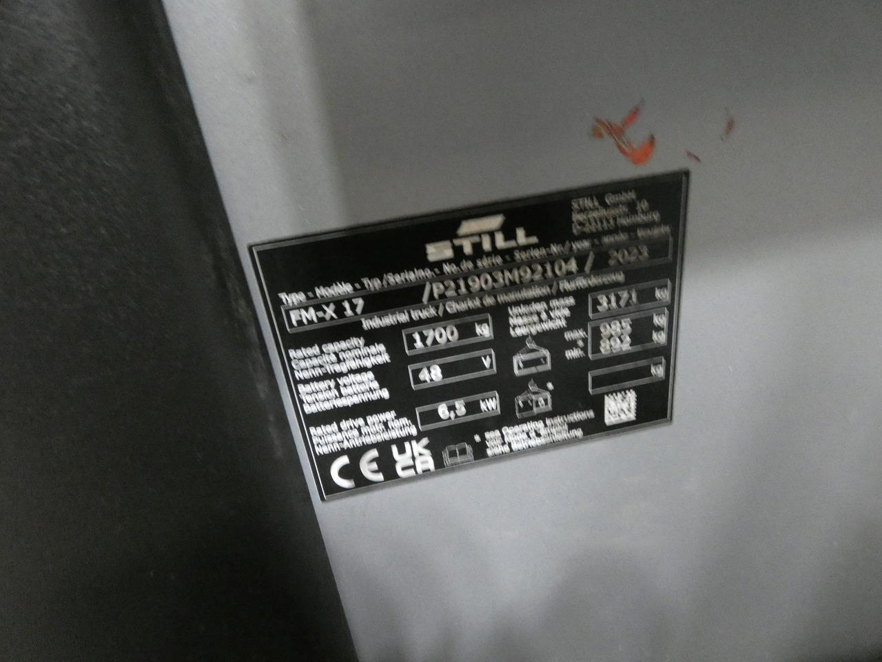 Still FM-X17 - Reach truck: picture 5 Still FM-X17 - Reach truck: picture 5