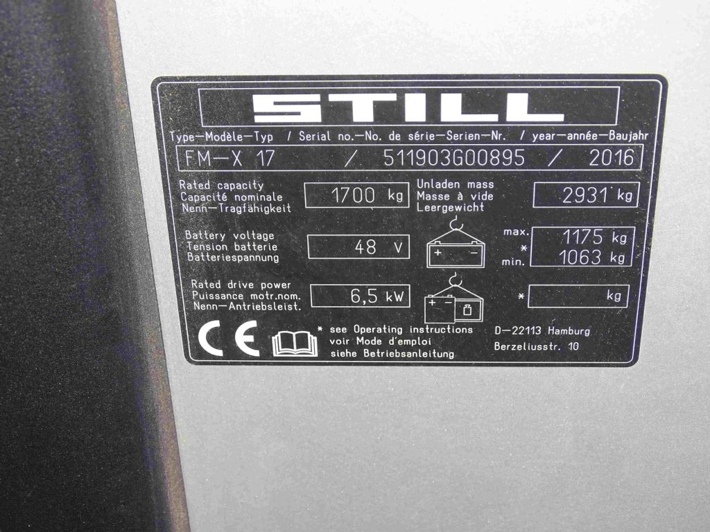Still FM-X17 - Reach truck: picture 5 Still FM-X17 - Reach truck: picture 5