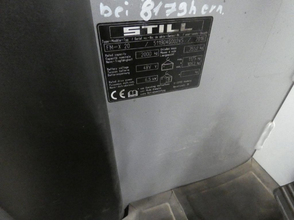 Still FM-X20 - Reach truck: picture 5 Still FM-X20 - Reach truck: picture 5