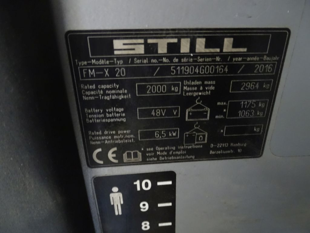Still FM-X20 - Reach truck: picture 5 Still FM-X20 - Reach truck: picture 5