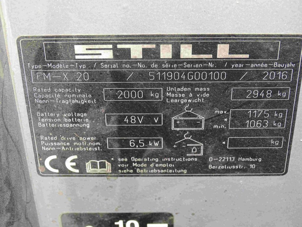 Still FM-X20 - Reach truck: picture 5 Still FM-X20 - Reach truck: picture 5