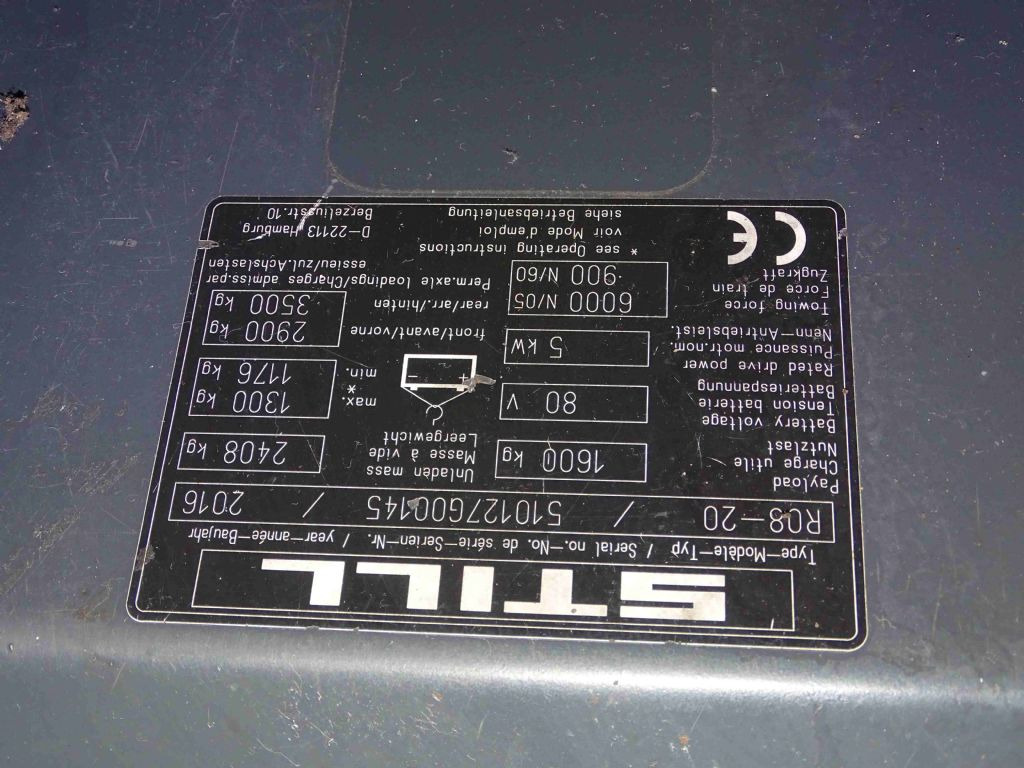 Still R08-20 - Tow tractor: picture 4 Still R08-20 - Tow tractor: picture 4