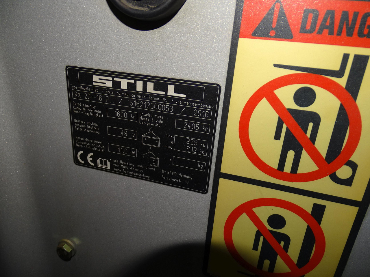 Still RX20-16P - Electric forklift: picture 5 Still RX20-16P - Electric forklift: picture 5