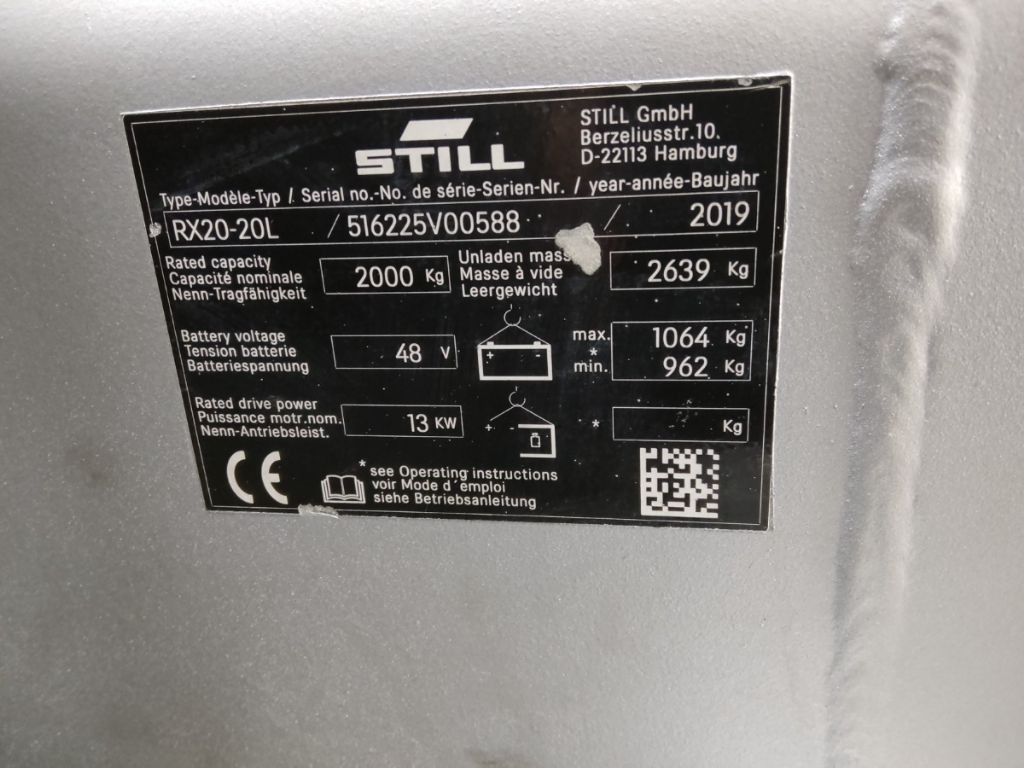 Electric forklift Still RX20-20L: picture 6