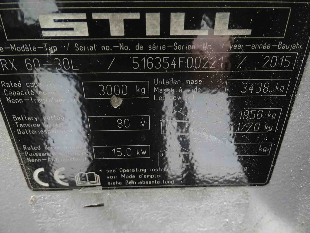 Electric forklift Still RX60-30L: picture 9