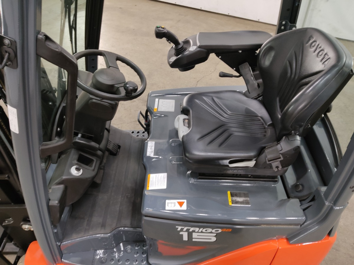 Toyota 8FBE15T - Electric forklift: picture 3 Toyota 8FBE15T - Electric forklift: picture 3