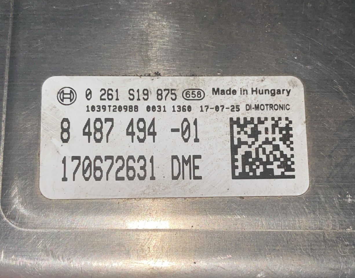 BMW Calculator 8487494 - ECU: picture 4 BMW Calculator 8487494 - ECU: picture 4