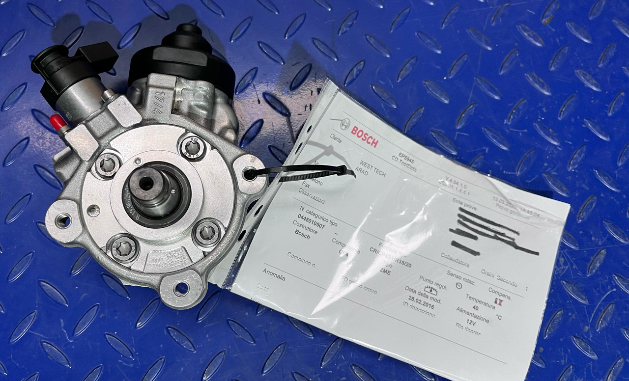 BOSCH High Pressure Pump 0445010507 - Fuel pump: picture 1 BOSCH High Pressure Pump 0445010507 - Fuel pump: picture 1