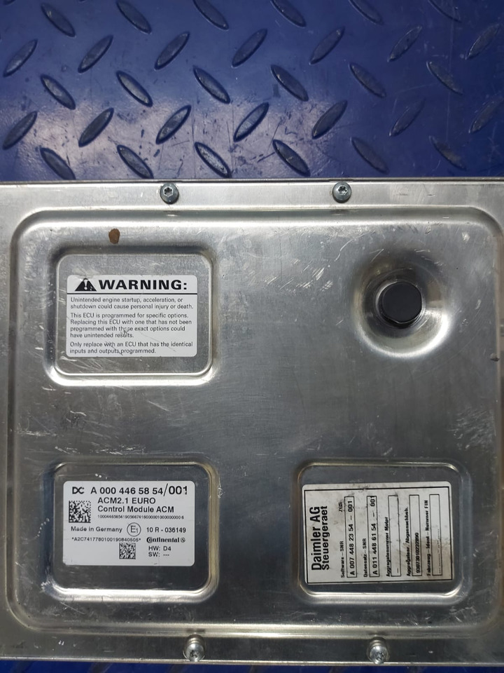 Mercedes Actros Atego ACM Euro 6 A0004465854 - ECU for Truck: picture 1 Mercedes Actros Atego ACM Euro 6 A0004465854 - ECU for Truck: picture 1