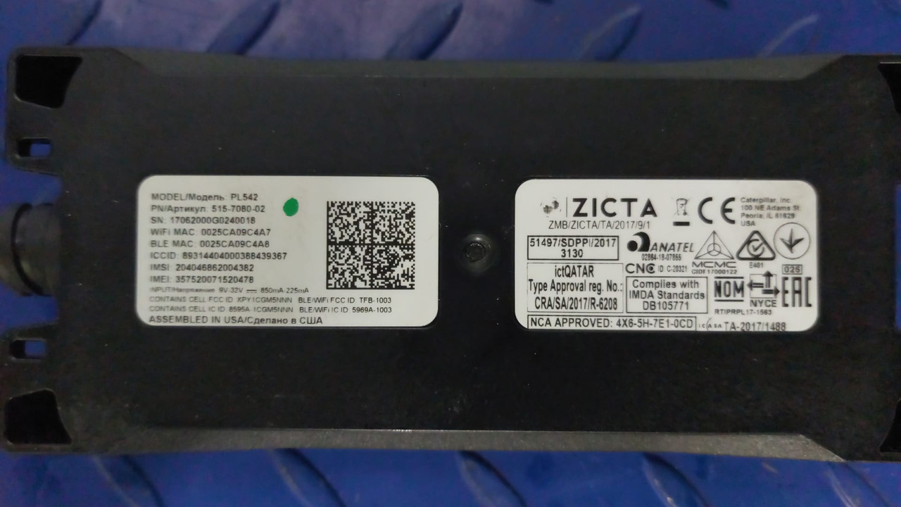 CATERPILLAR Celular / Radio PL541 - Spare parts for Excavator: picture 3 CATERPILLAR Celular / Radio PL541 - Spare parts for Excavator: picture 3