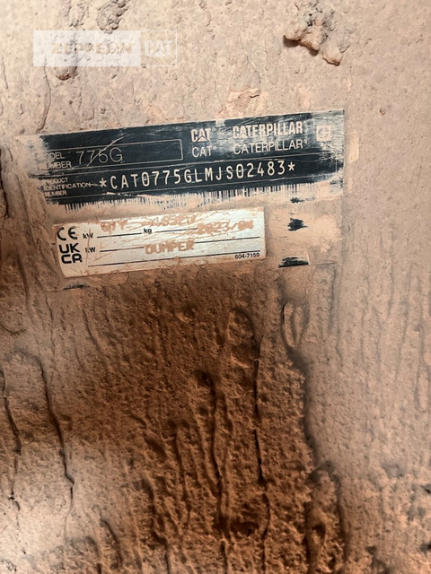 Cat 775G - Rigid dumper/ Rock truck: picture 2 Cat 775G - Rigid dumper/ Rock truck: picture 2