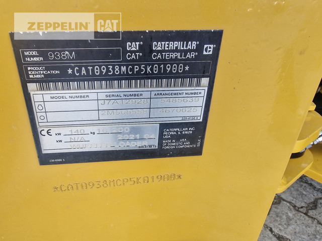 Cat 938M - Wheel loader: picture 2 Cat 938M - Wheel loader: picture 2