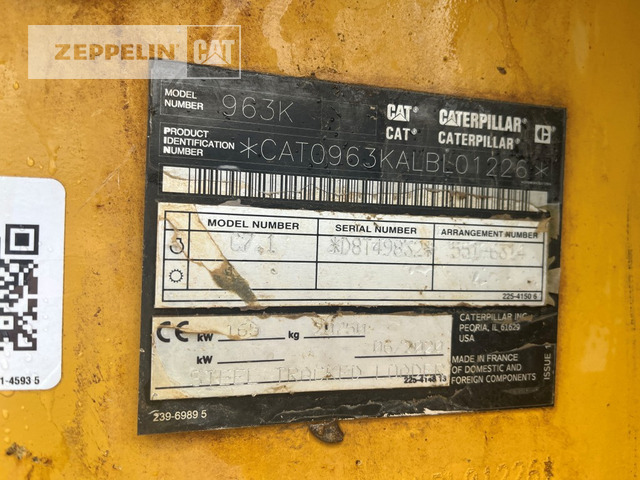 Cat 963K - Crawler loader: picture 2 Cat 963K - Crawler loader: picture 2