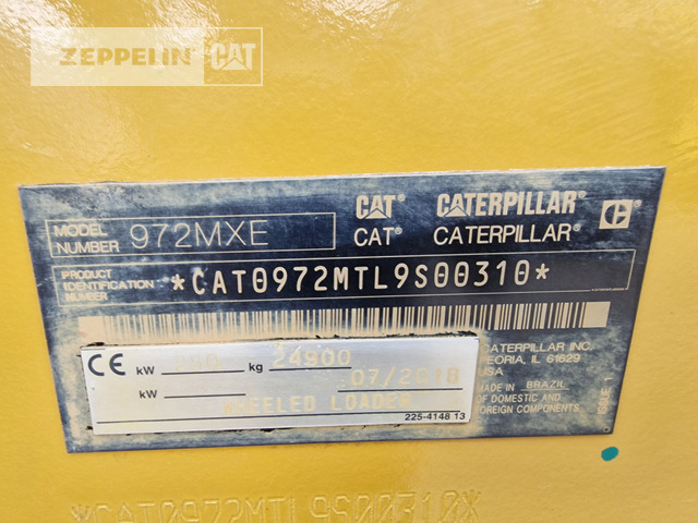 Cat 972MXE - Wheel loader: picture 2 Cat 972MXE - Wheel loader: picture 2