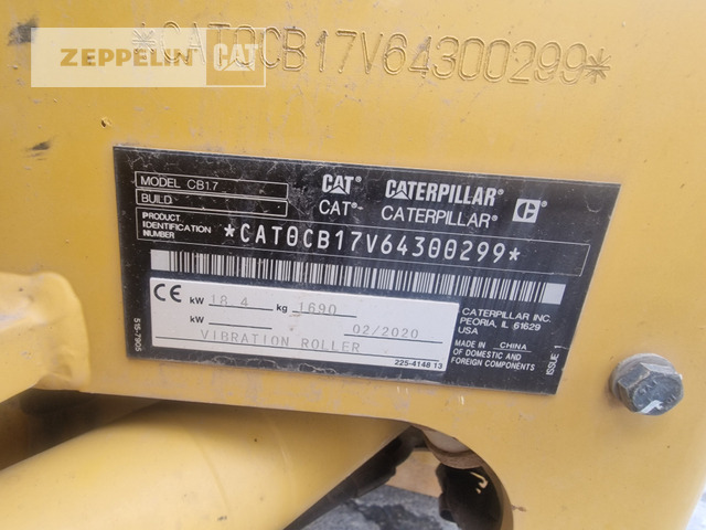 Cat CB1.7 - Road roller: picture 2 Cat CB1.7 - Road roller: picture 2