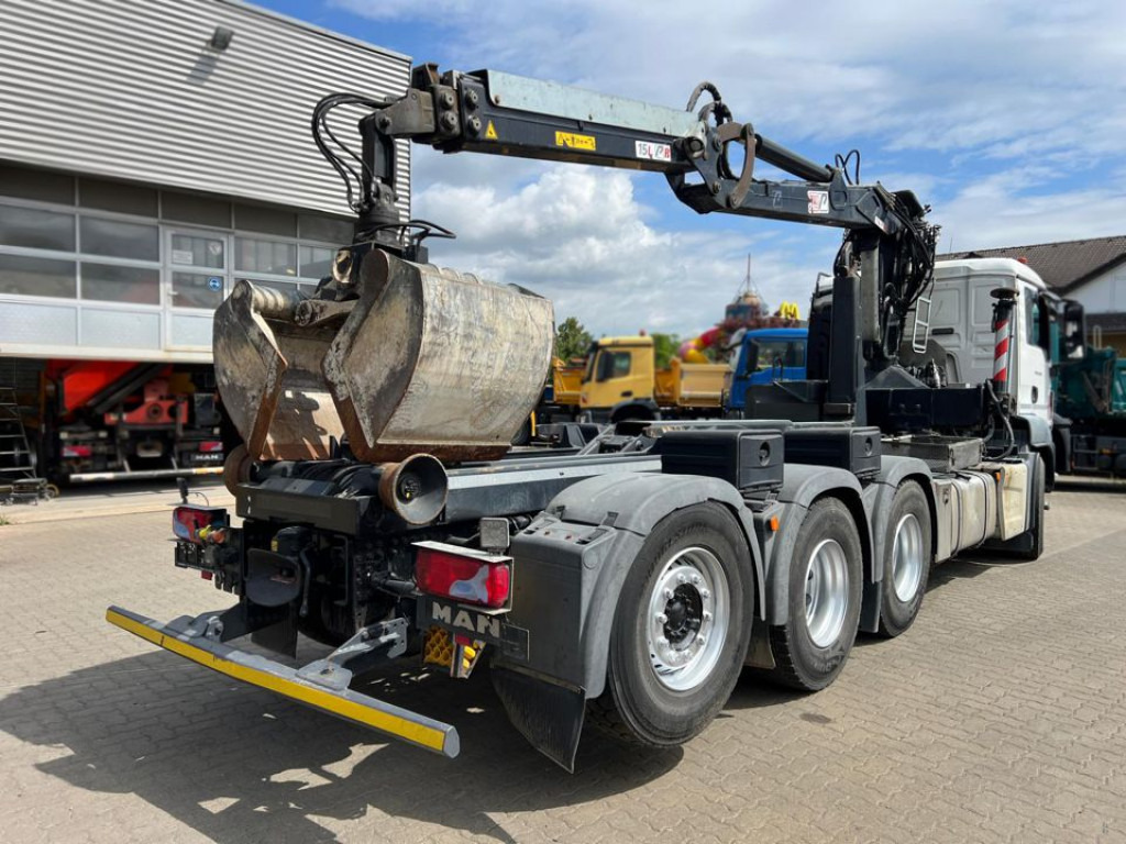 Lease a MAN TG-S 35.480 8x4 BL Abrollkipper mit Kran Penz-15L9.80+Meiller RK 30.60L  Lenk-Lift Achse MAN TG-S 35.480 8x4 BL Abrollkipper mit Kran Penz-15L9.80+Meiller RK 30.60L  Lenk-Lift Achse: picture 11