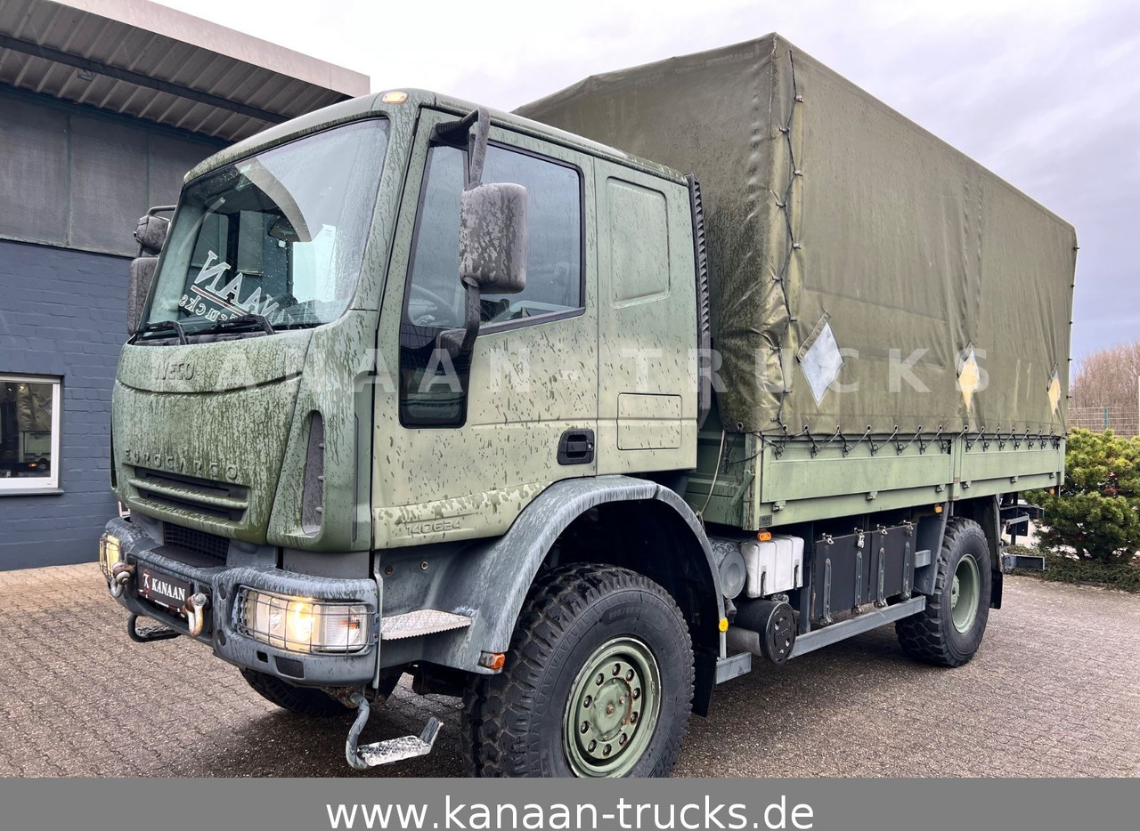 Iveco 140 E240 Eurocargo 4x4 Miltär Camper Expedition - Curtainsider truck: picture 2 Iveco 140 E240 Eurocargo 4x4 Miltär Camper Expedition - Curtainsider truck: picture 2