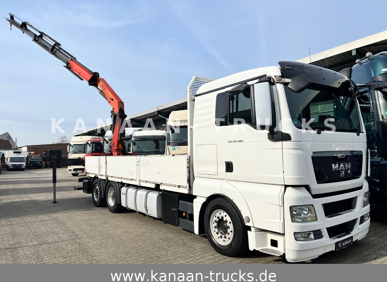 MAN 26.480 TGX 6x2 Palfinger 23002 4 x Abstützung ZF - Crane truck: picture 1 MAN 26.480 TGX 6x2 Palfinger 23002 4 x Abstützung ZF - Crane truck: picture 1