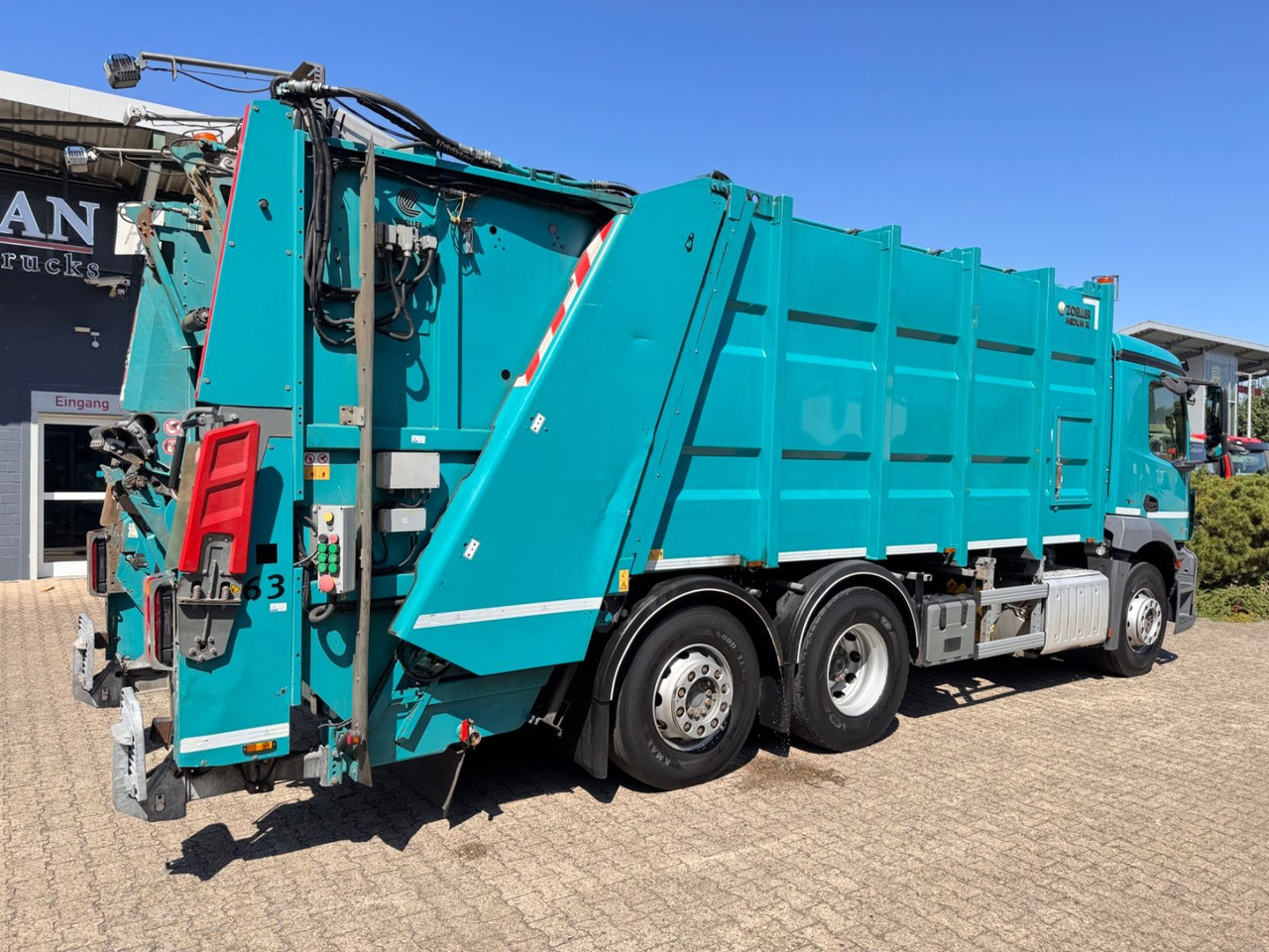 Mercedes-Benz 2533 Antos Müllwagen Zöller ATM bei 90Tkm - Garbage truck: picture 3 Mercedes-Benz 2533 Antos Müllwagen Zöller ATM bei 90Tkm - Garbage truck: picture 3