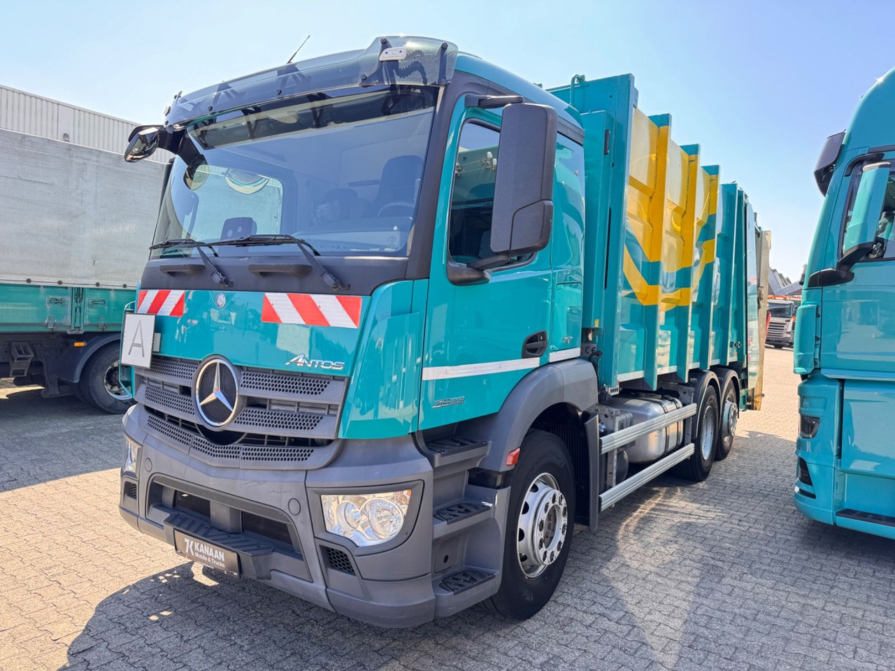 Mercedes-Benz 2533 Antos Müllwagen Zöller Euro6 - Garbage truck: picture 2 Mercedes-Benz 2533 Antos Müllwagen Zöller Euro6 - Garbage truck: picture 2
